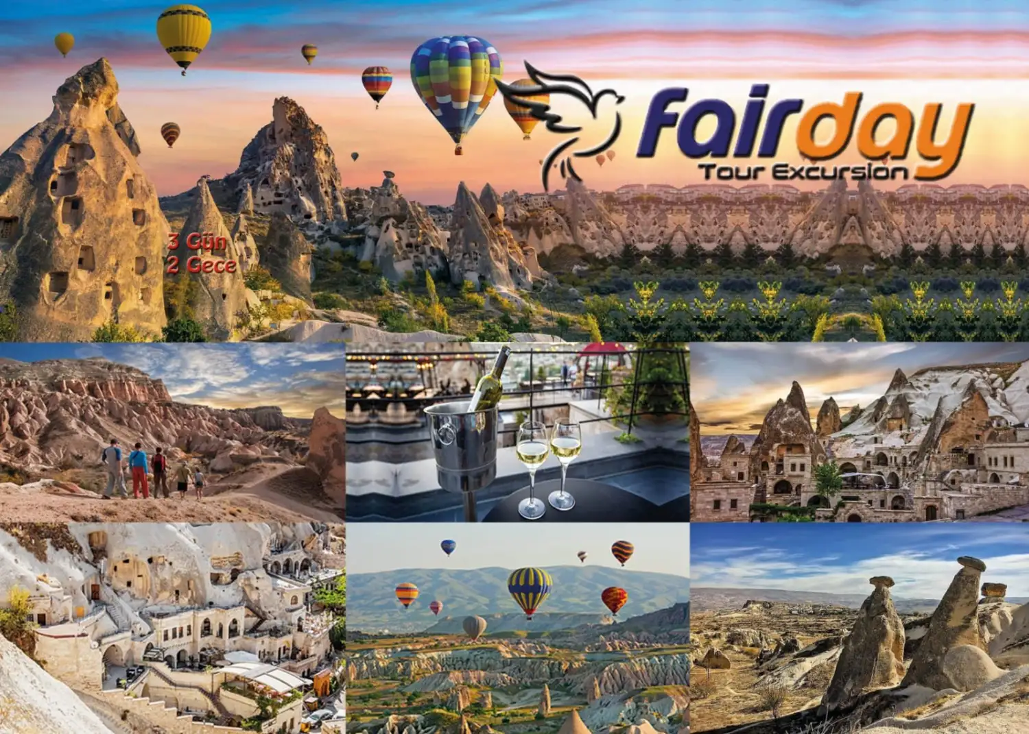 Cappadocia (3 Days 2 Nights) From Alanya 