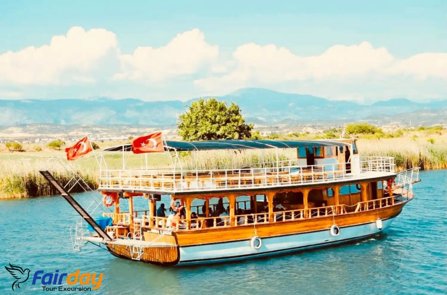 Manavgat (Şelale+Çarşı+Nehirde Tekne Turu) 