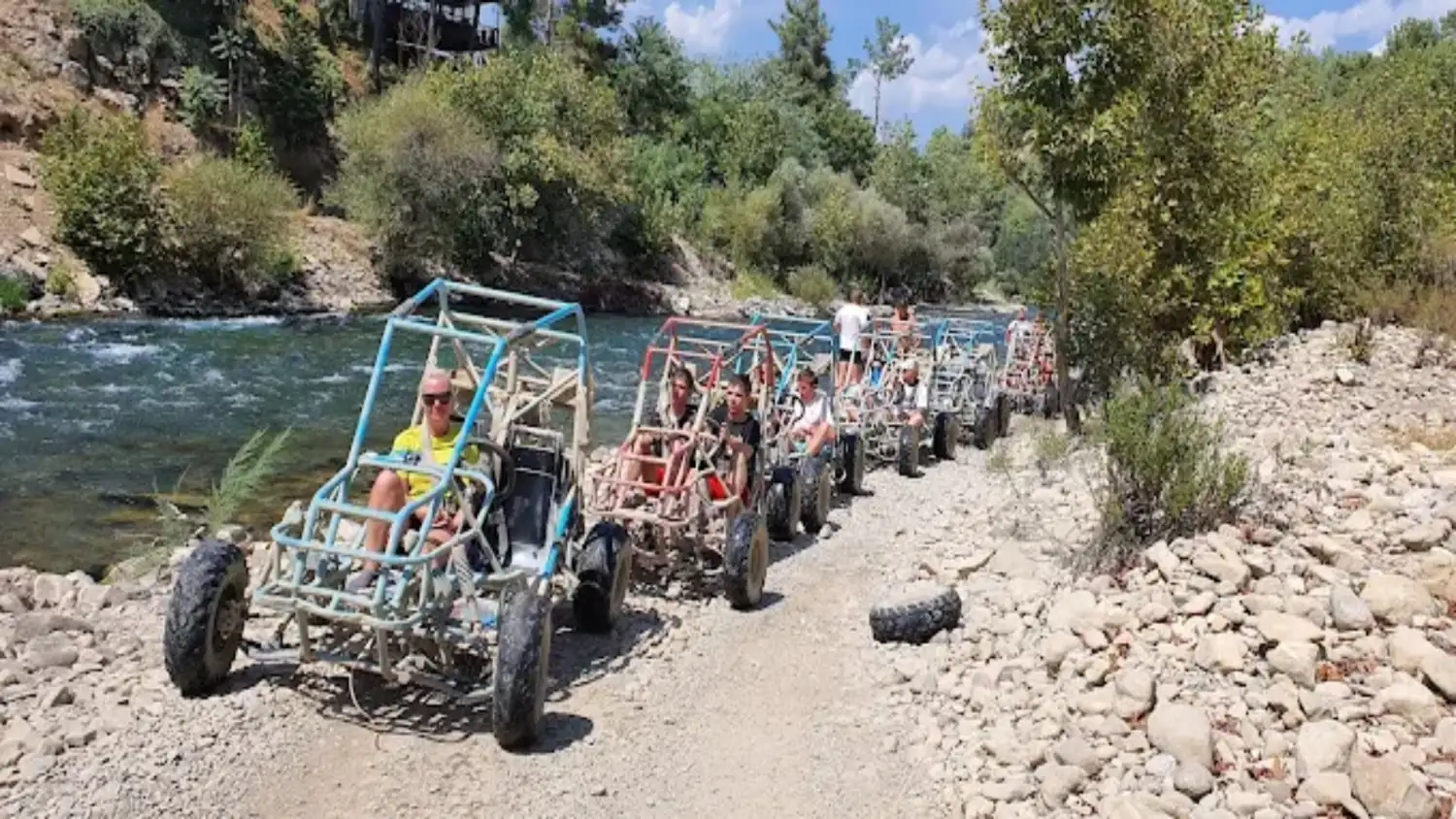 Alanya Combo Tour 5 w 1 (Rafting – Buggy Safari – Zipline – Cabrio Safari – Kanion) 