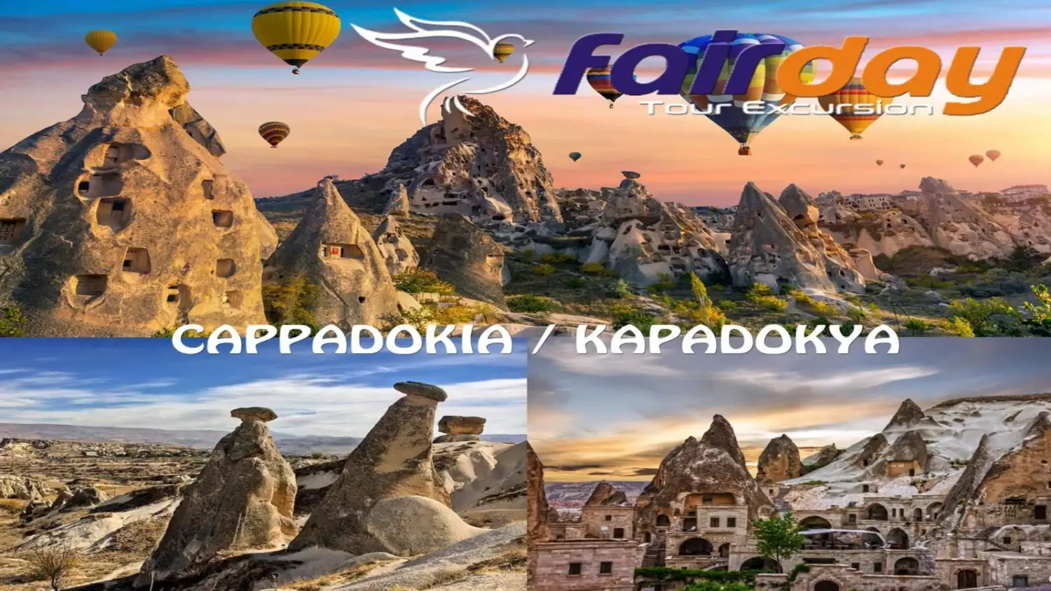Cappadocia Tour from Alanya (2 Days, 1 Night) 
