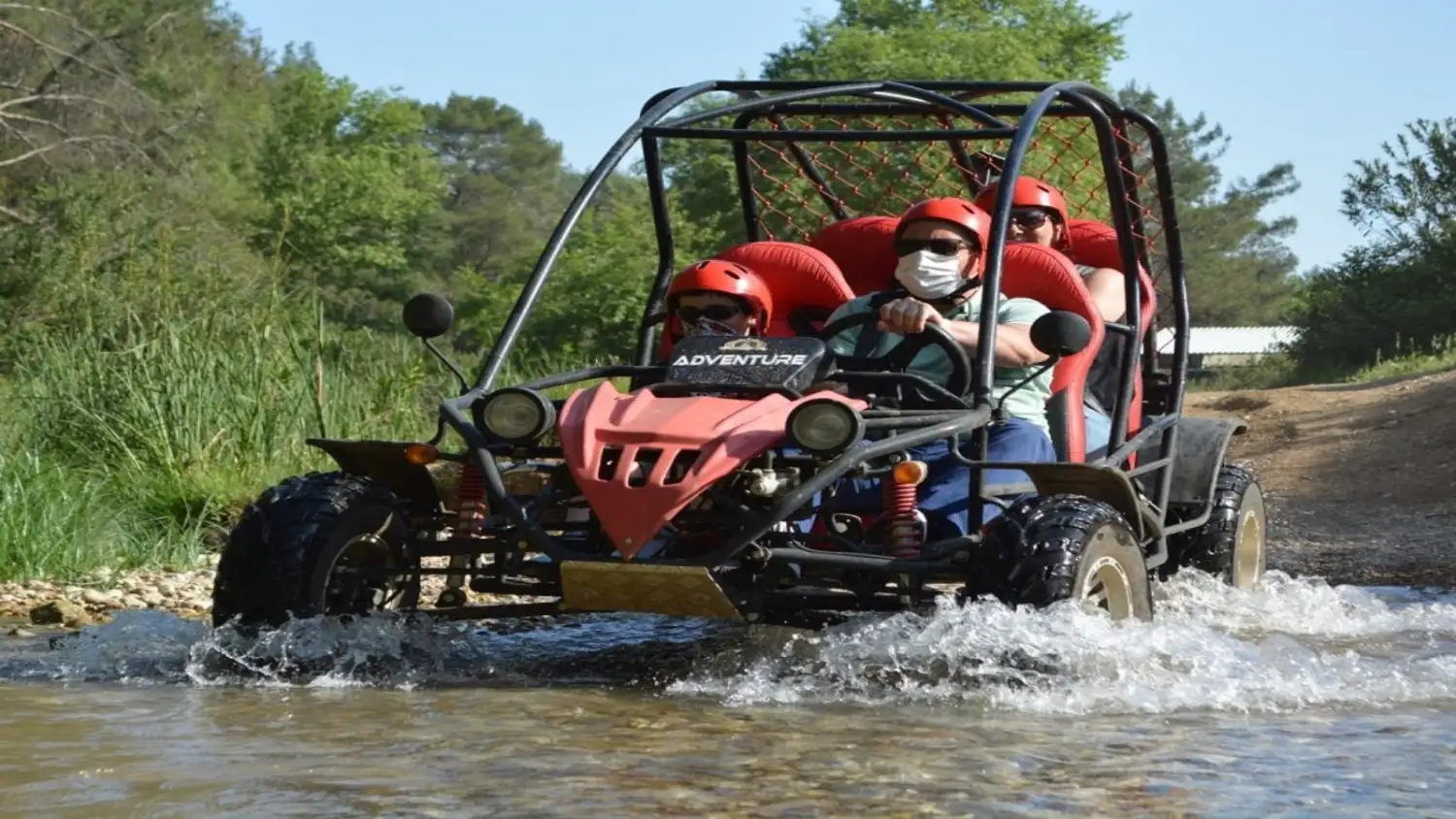 Alanya 3 in 1 Buggy - Rafting - Zipline 