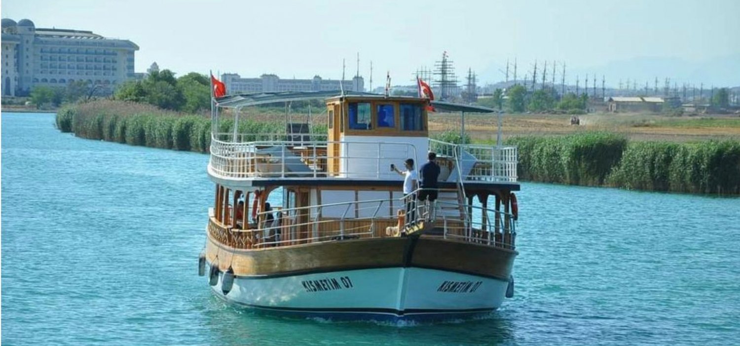 Manavgat Boat Tour with Bazaar & Waterfall Manavgat Boat Tour with Bazaar & Waterfall