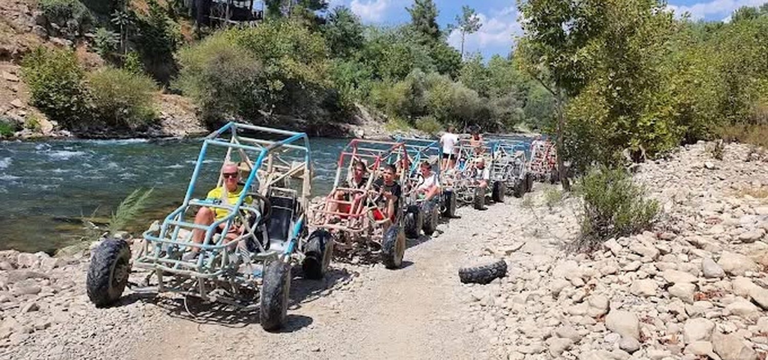 Alanya Combo Tour 5 in 1 (Rafting-Buggy Safari-Zipline-Cabrio Safari-Canyon) Alanya Combo Tour 5 in 1 (Rafting-Buggy Safari-Zipline-Cabrio Safari-Canyon)