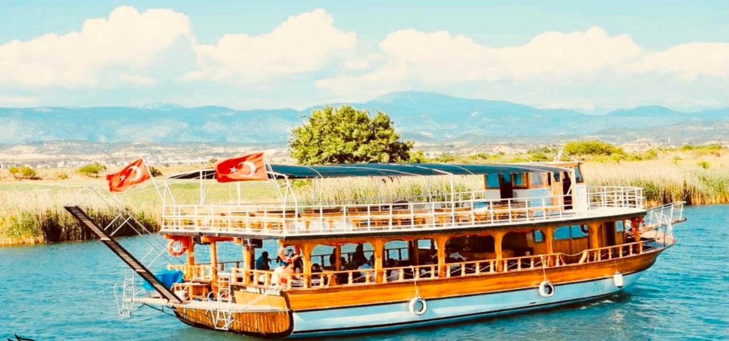 Manavgat Boat Tour with Bazaar & Waterfall Manavgat Boat Tour with Bazaar & Waterfall