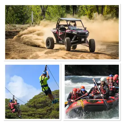 3 in 1 Buggy - Rafting - Zipline