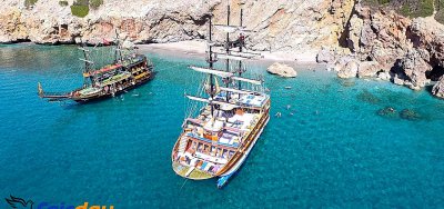 Alanya Catamaran Boat Tour