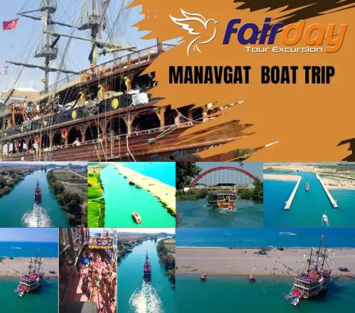 Manavgat (Waterfall+Bazaar+ Boat Tour On The River)