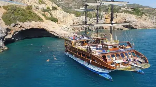 Alanya Catamaran Boat Tour