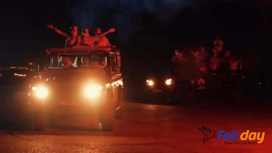 Alanya Jeep Safari Gece Turu
