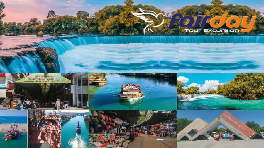 Manavgat (Waterfall+Bazaar+ Boat Tour On The River)