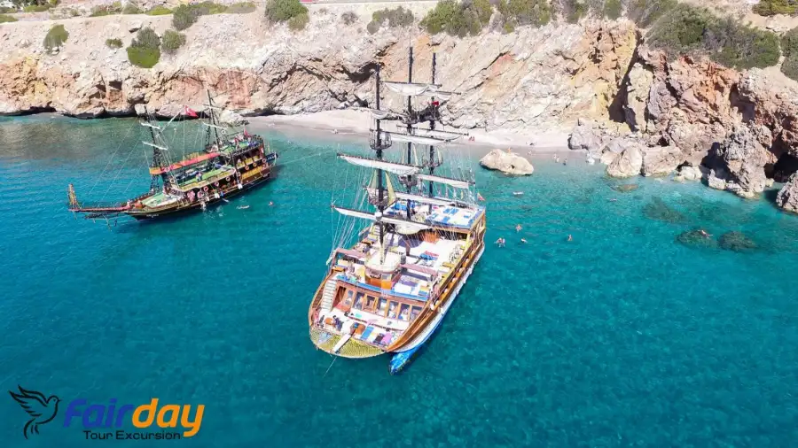 Alanya Catamaran Boat Tour
