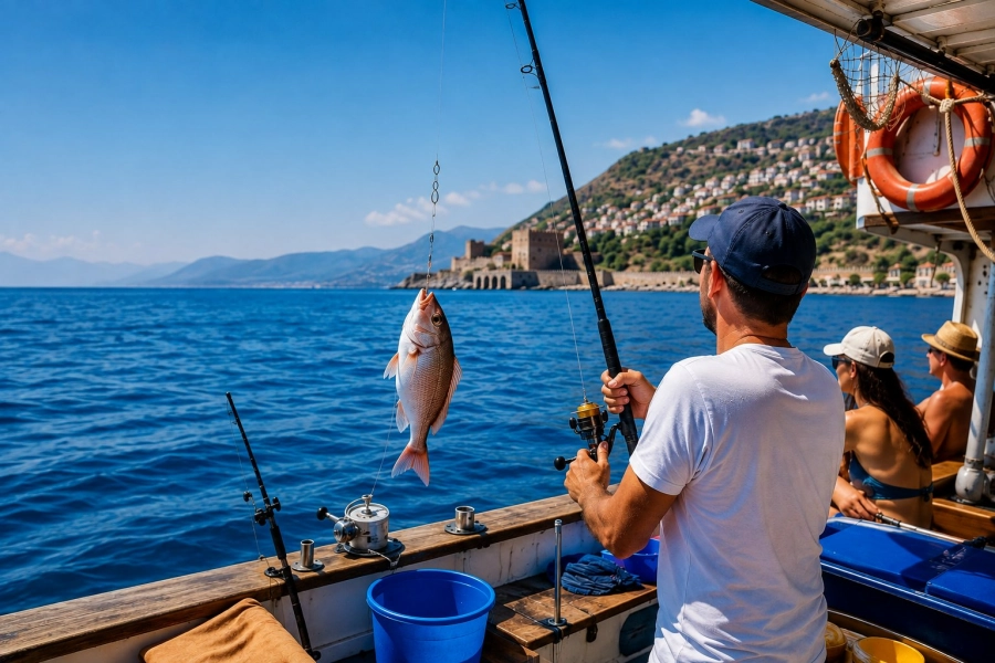 Fishing tour in Alanya
